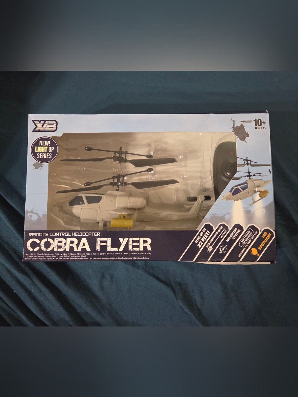X18 Cobra Flyer Remote Control Helicopter – Light Up Series